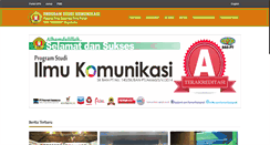 Desktop Screenshot of komunikasi.upnyk.ac.id