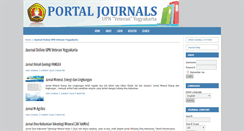 Desktop Screenshot of jurnal.upnyk.ac.id