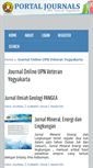 Mobile Screenshot of jurnal.upnyk.ac.id