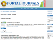 Tablet Screenshot of jurnal.upnyk.ac.id